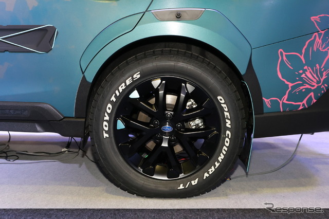 スバル・レガシィ・アウトバックBOOSTGEARパッケージ(東京オートサロン2024)