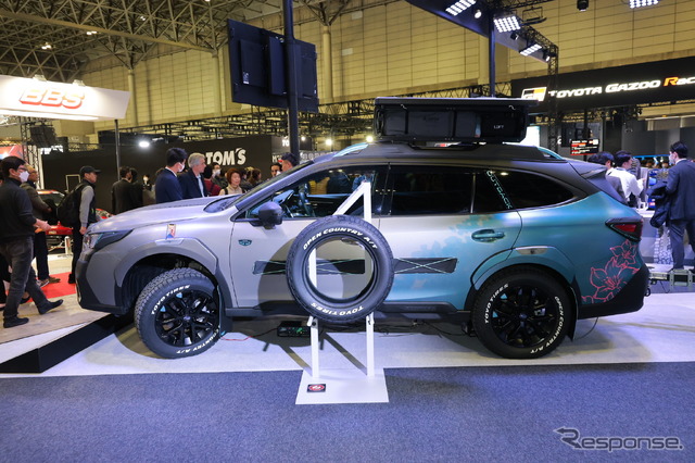 スバル・レガシィ・アウトバックBOOSTGEARパッケージ(東京オートサロン2024)