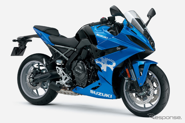 スズキ GSX-8R(トリトンブルーメタリック)