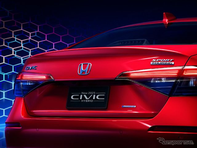 ホンダ・シビック・セダン・ハイブリッド の2025年モデル(米国仕様)