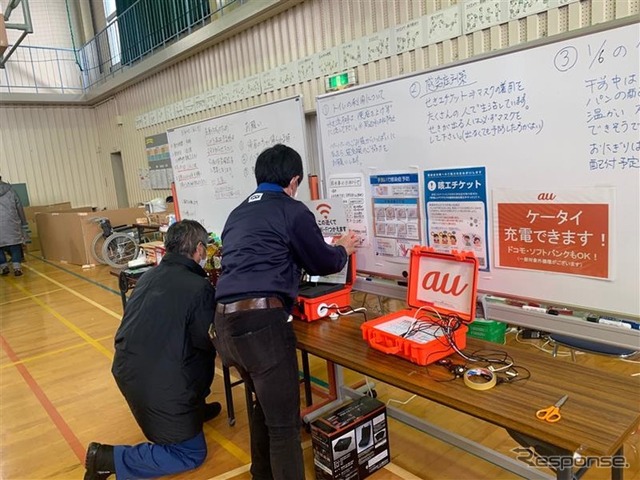 能登半島地震:KDDI