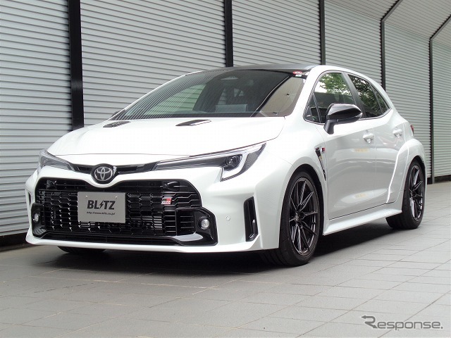 DAMPER ZZ-R［92620］GRカローラ用実装例（フロント：26mmダウン / リア：29mmダウン）