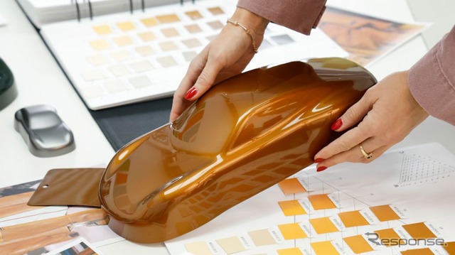 ポルシェの新オプションカラーのイメージ