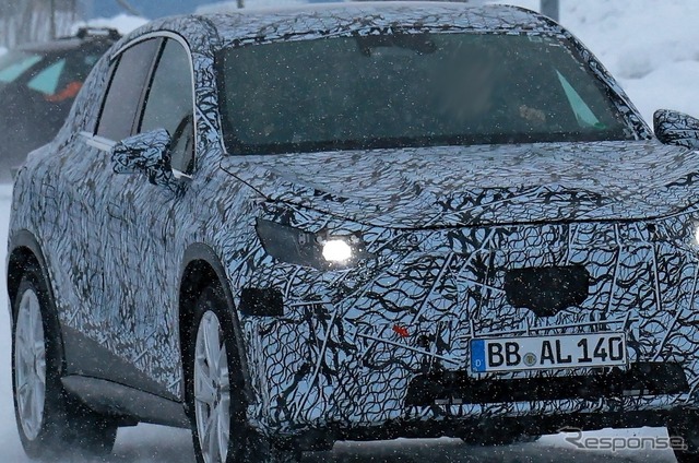 メルセデスベンツ EQC SUV プロトタイプ(スクープ写真)