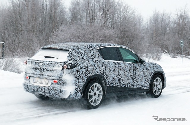 メルセデスベンツ EQC SUV プロトタイプ(スクープ写真)