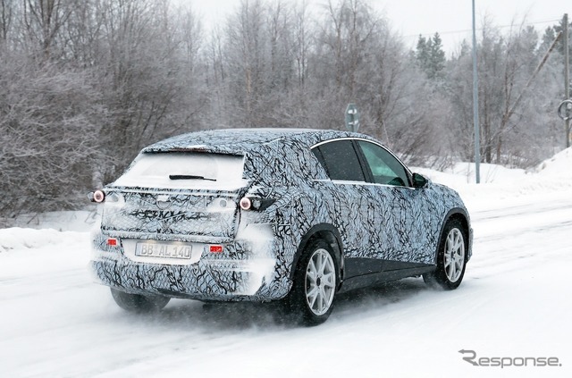 メルセデスベンツ EQC SUV プロトタイプ(スクープ写真)