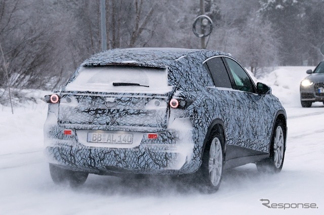 メルセデスベンツ EQC SUV プロトタイプ(スクープ写真)