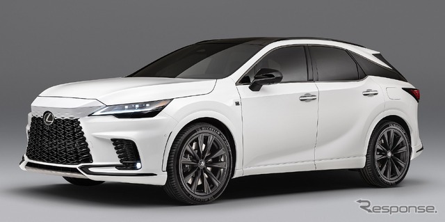レクサス RX 新型の「RX 500h F SPORT パフォーマンス」(北米仕様)