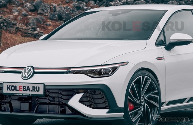 VW ゴルフGTI 改良新型(予想CG)