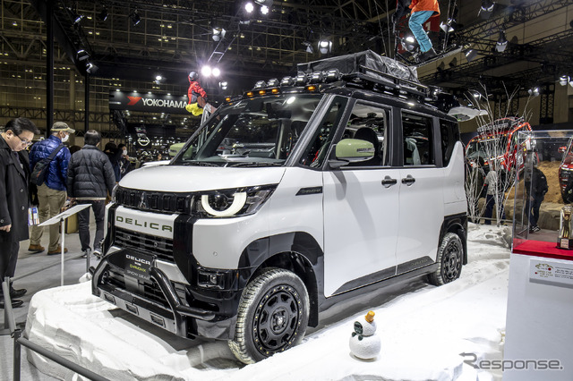 三菱 デリカミニ シャモニースノーギア（東京オートサロン2024）