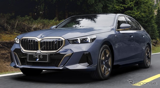 BMW i5 のロングホイールベース(中国仕様)