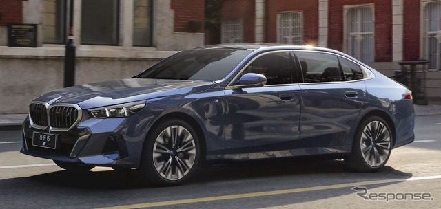 BMW i5 のロングホイールベース(中国仕様)