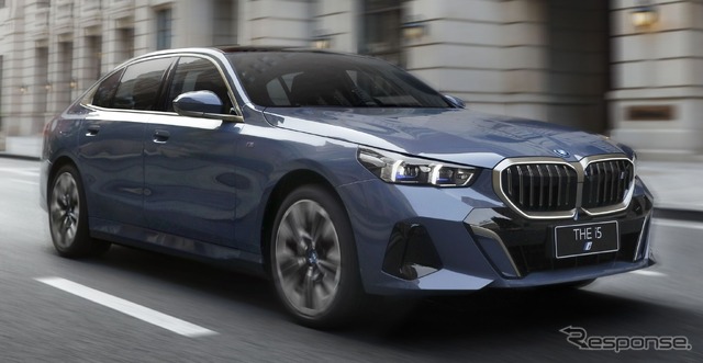 BMW i5 のロングホイールベース(中国仕様)
