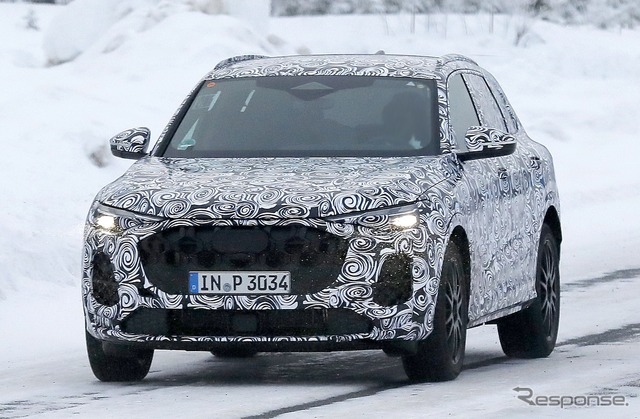 アウディ Q5 次期型プロトタイプ(スクープ写真)