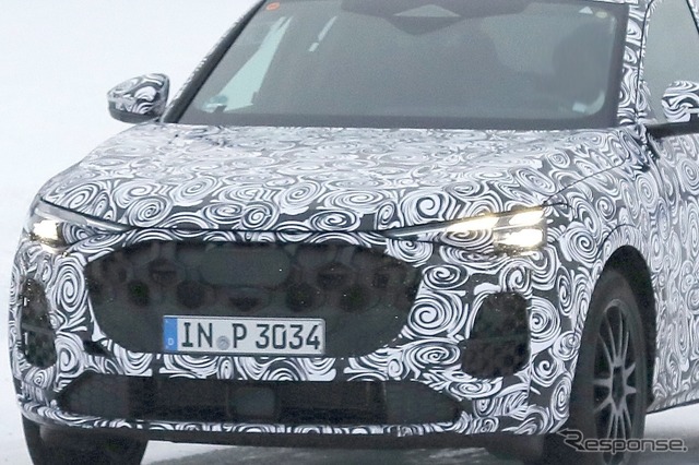 アウディ Q5 次期型プロトタイプ(スクープ写真)