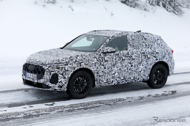 アウディ Q5 次期型プロトタイプ(スクープ写真)