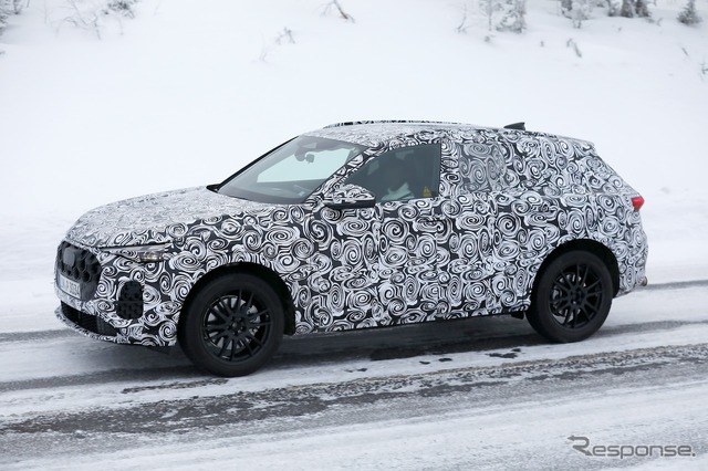アウディ Q5 次期型プロトタイプ(スクープ写真)