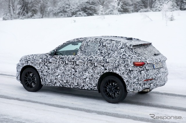 アウディ Q5 次期型プロトタイプ(スクープ写真)