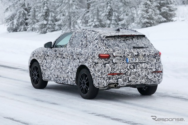 アウディ Q5 次期型プロトタイプ(スクープ写真)