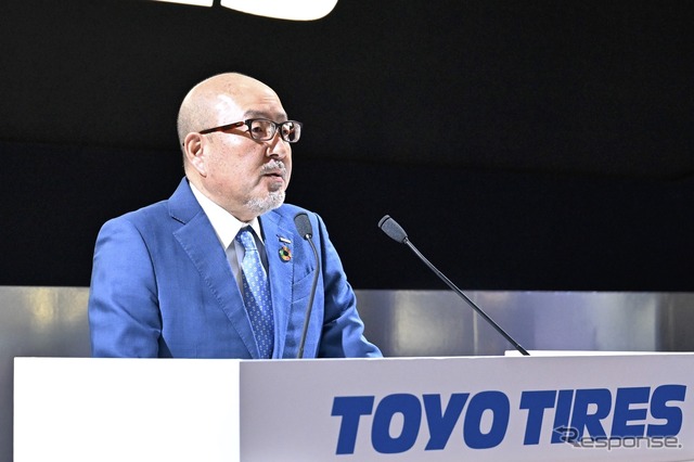 TOYO TIRE株式会社 代表取締役&CEO 清水隆史氏