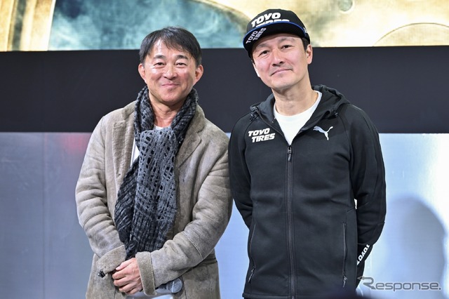 トーヨータイヤのドライバーたちは揃って仲良しだ