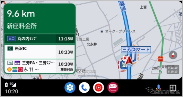 パイオニアのAI搭載通信型オールインワン車載器「NP1」がアップデート