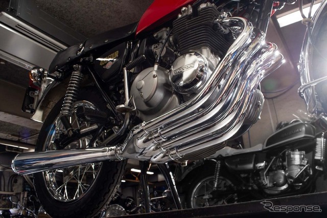 SANKEI 2002 MUFFLER COMP EXHAUST CB400FOUR 純正限定復刻マフラー