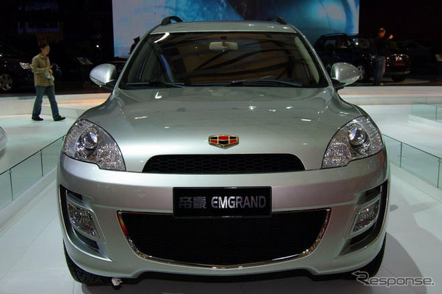 【上海モーターショー09ライブラリー】吉利汽車 EMGRAND EX825