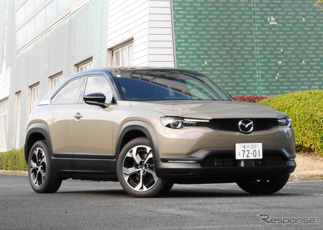 発電用としてロータリーエンジンを搭載するマツダ MX-30 ロータリーEV