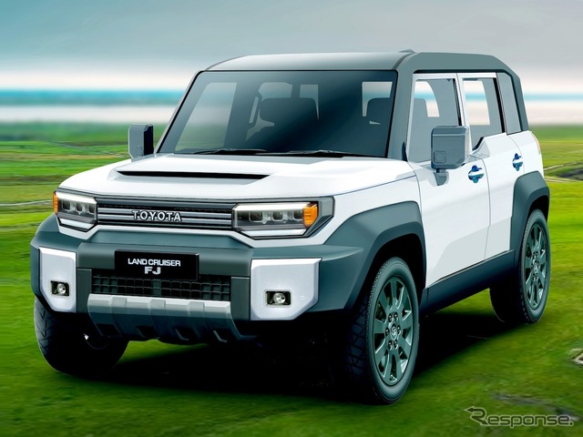 トヨタ ランドクルーザーFJ(仮)予想CG