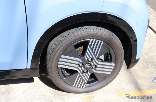 EVのタイヤメンテナンスはガソリン車とどう違う? 写真は筆者の日産サクラ。