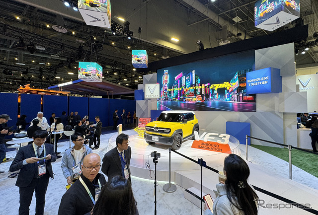 VinFastブース(CES 2024)