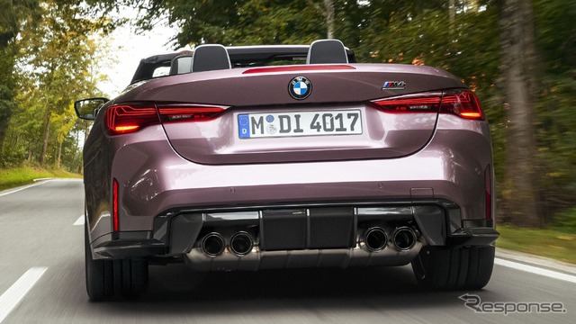 BMW M4 コンペティション・カブリオレ with M xDrive 改良新型