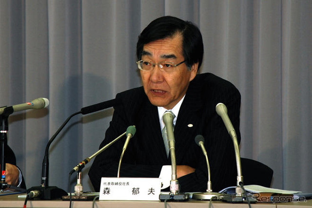 富士重の森社長、「新型スバル レガシィの拡販に手応え」