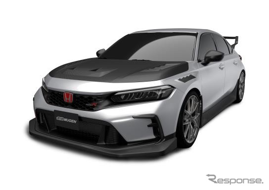 CIVIC TYPE R MUGEN Group.B…カーボンやチタンといった軽量な素材に至るまで、拘りぬいた無限パーツ群でカスタマイズ