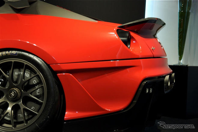 フェラーリ 599XX…レース専用モデル日本初公開