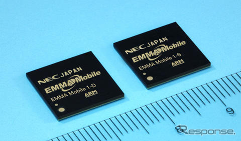 NECエレクトロニクス、モバイルAV機器向けシステムLSIを開発