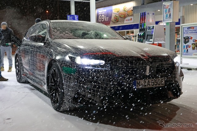 BMW M5ツーリング 新型プロトタイプ(スクープ写真)