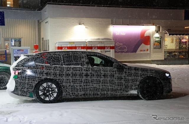 BMW M5ツーリング 新型プロトタイプ(スクープ写真)