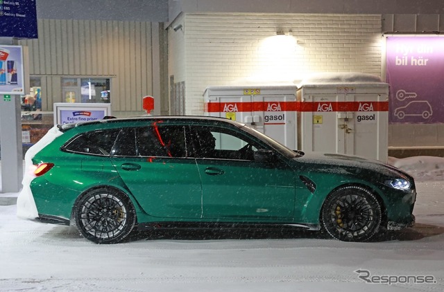 BMW M3 CS ツーリング プロトタイプ(スクープ写真)