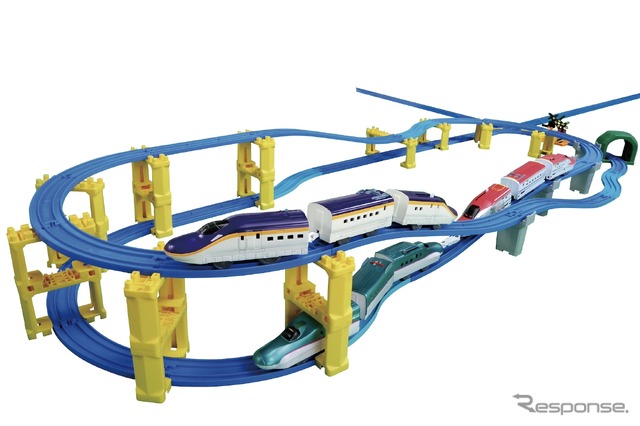 プラレール「100のレイアウトがつくれる! ドリームレールキット」