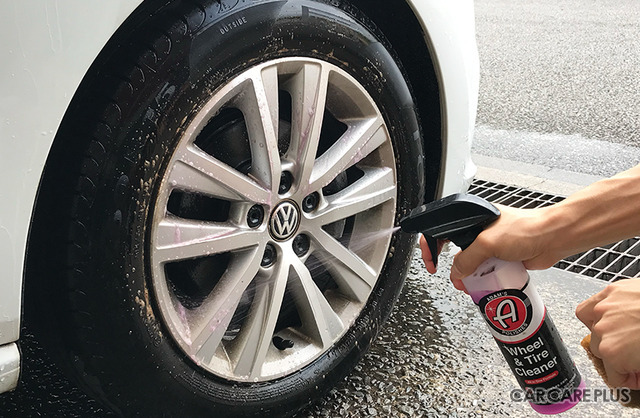 ホイール汚れ洗浄に『Adam’s Wheel & Tire Cleaner』を使ってみた…編集部レビュー