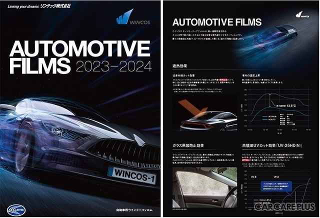 多彩な機能性と高級感あふれるデザイン性を兼ね備える自動車用ウィンドウフィルム・ブランド「WINCOS AUTOMOTIVE FILMS(ウインコス オートモーティブフィルム)」