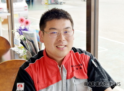 栃木市西方町　ユサワ自動車　湯澤孝典 社長