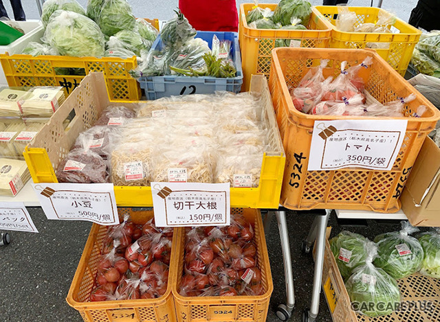 「第一弾 まなご出張マルシェ」の様子