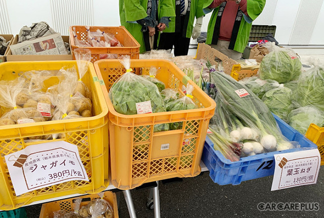 「第一弾 まなご出張マルシェ」の様子