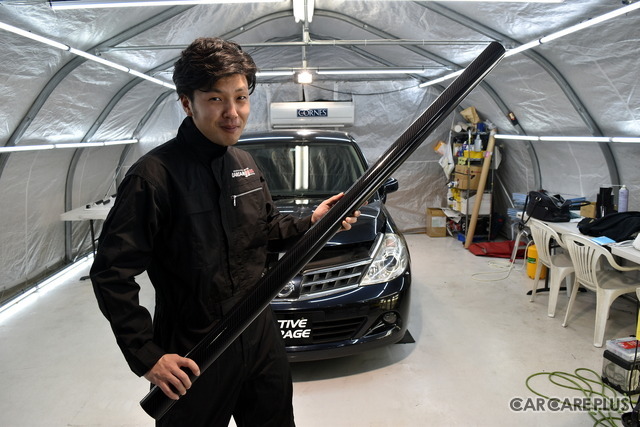 【編集部員が行く!突撃ショップレポート】プロのお仕事お見せします!!…カーラッピング体験編 その2