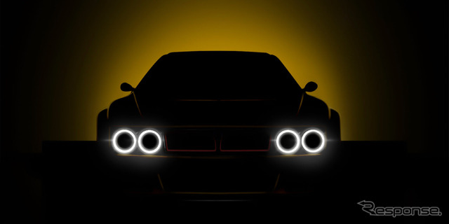 キメラ・アウトモビリの EVO38 のティザー写真