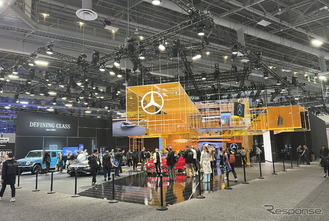 メルセデスベンツ ブース(CES 2024)