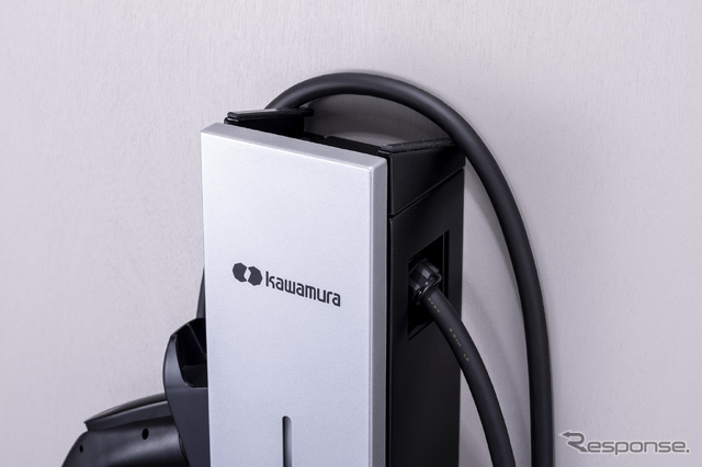 河村電器産業のEV充電器「EVコンポ Mode3」